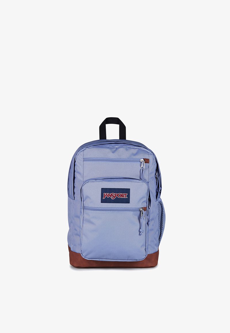 jansport cool student backpack bleached denim blue or school Tough and Stylish JanSport Denim