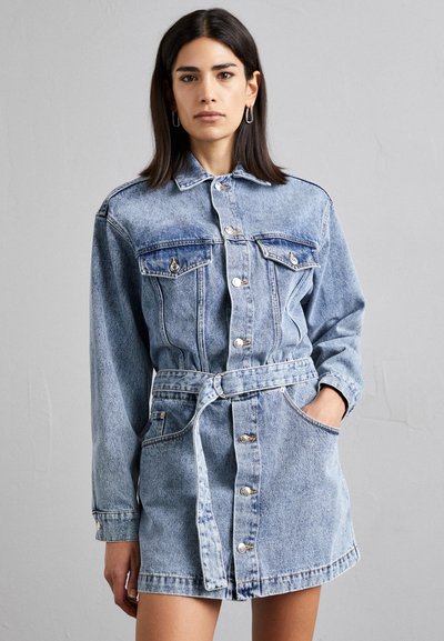 Iro GLACIA - Robe en jean - snow blue