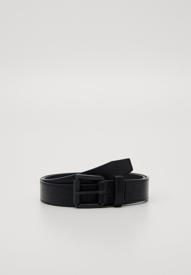 Urban Classics JAQUARD CAMO BELT - Cinturón - Black/brown/negro