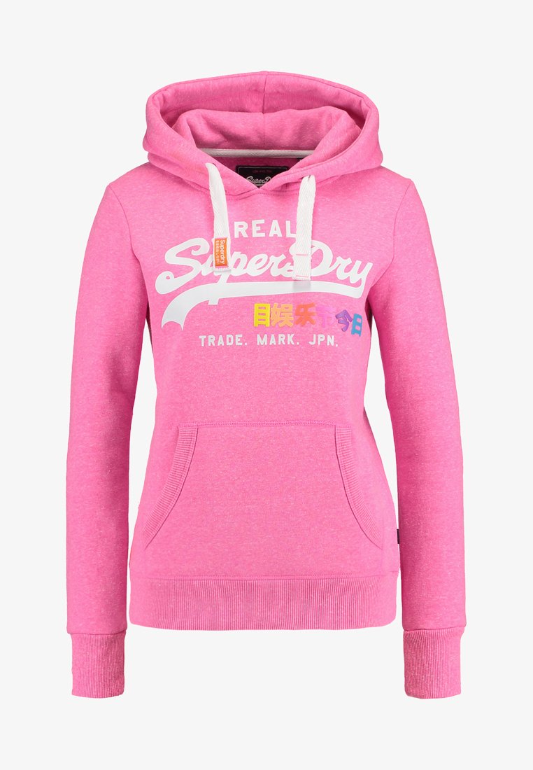 Superdry VINTAGE LOGO POP ENTRY HOOD Kapuzenpullover Superdry Hoodie Damen deep navy im Online Shop von