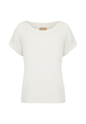 Falconeri, BOAT-NECK - T-Shirt basic - white