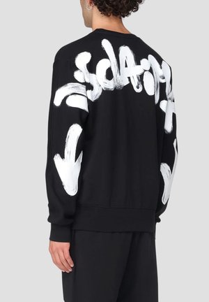 STRISCIA LOGO - Felpa - black