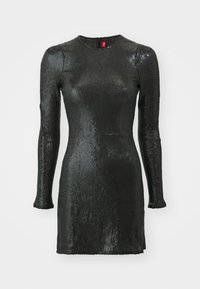 IRENE SEQUINNED MINI DRESS - Kokteilikleit/peokleit - black