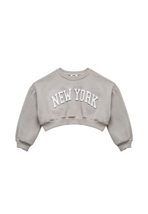 CROP  - Sweater - grey