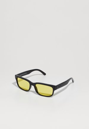 DEFYER UNISEX - Sluneční brýle - black/yellow