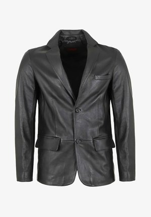 Mark Maddox CLAUDIO - Lederjacke - schwarz