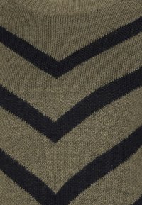 LASCANA ZACKE - Striktrøje - khaki/schwarz