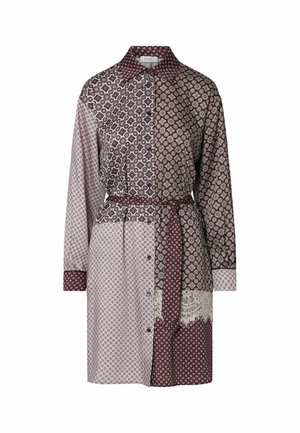 LIU JO, LIU JO TWILL SHIRT DRESS - Φόρεμα πουκάμισο - l bordeaux