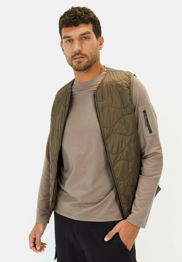 OUTDOOR AUS - Weste - dusty khaki