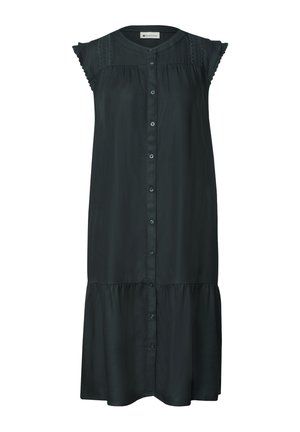 Street One, KNIELANGES KLEID MIT KNOPFLEISTE - Robe chemise - deep bound green