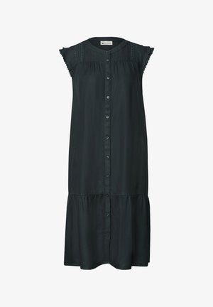 Street One, KNIELANGES KLEID MIT KNOPFLEISTE - Robe chemise - deep bound green