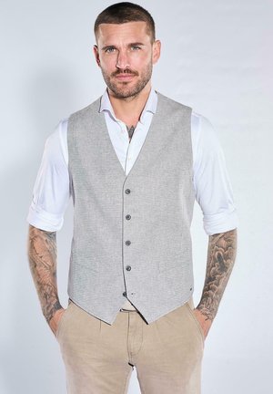 Emilio Adani SAKKOWESTE - Weste - silver-coloured grey