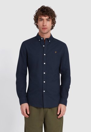 BREWER SLIM FIT OXFORD SHIRT - Chemise - navy