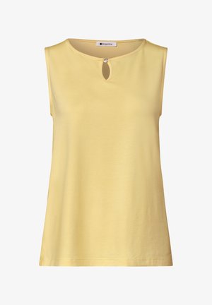 Street One, TOP MIT U-BOOT-AUSSCHNITT - Top - soft yellow