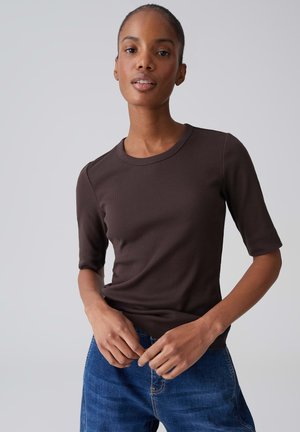 SUSTAFA - T-Shirt basic - coffee bean