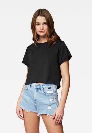 SHORT SLEEVE - Basic T-shirt - black