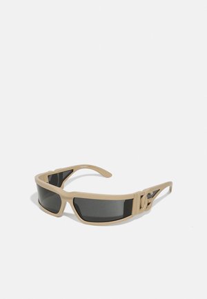 UNISEX - Occhiali da sole - rubberized beige/dark grey
