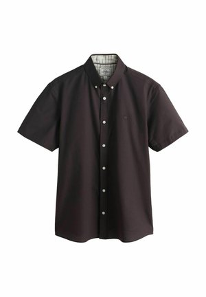 Next, REGULAR FIT - STRETCH OXFORD SHORT SLEEVE - Overhemd - rust brown