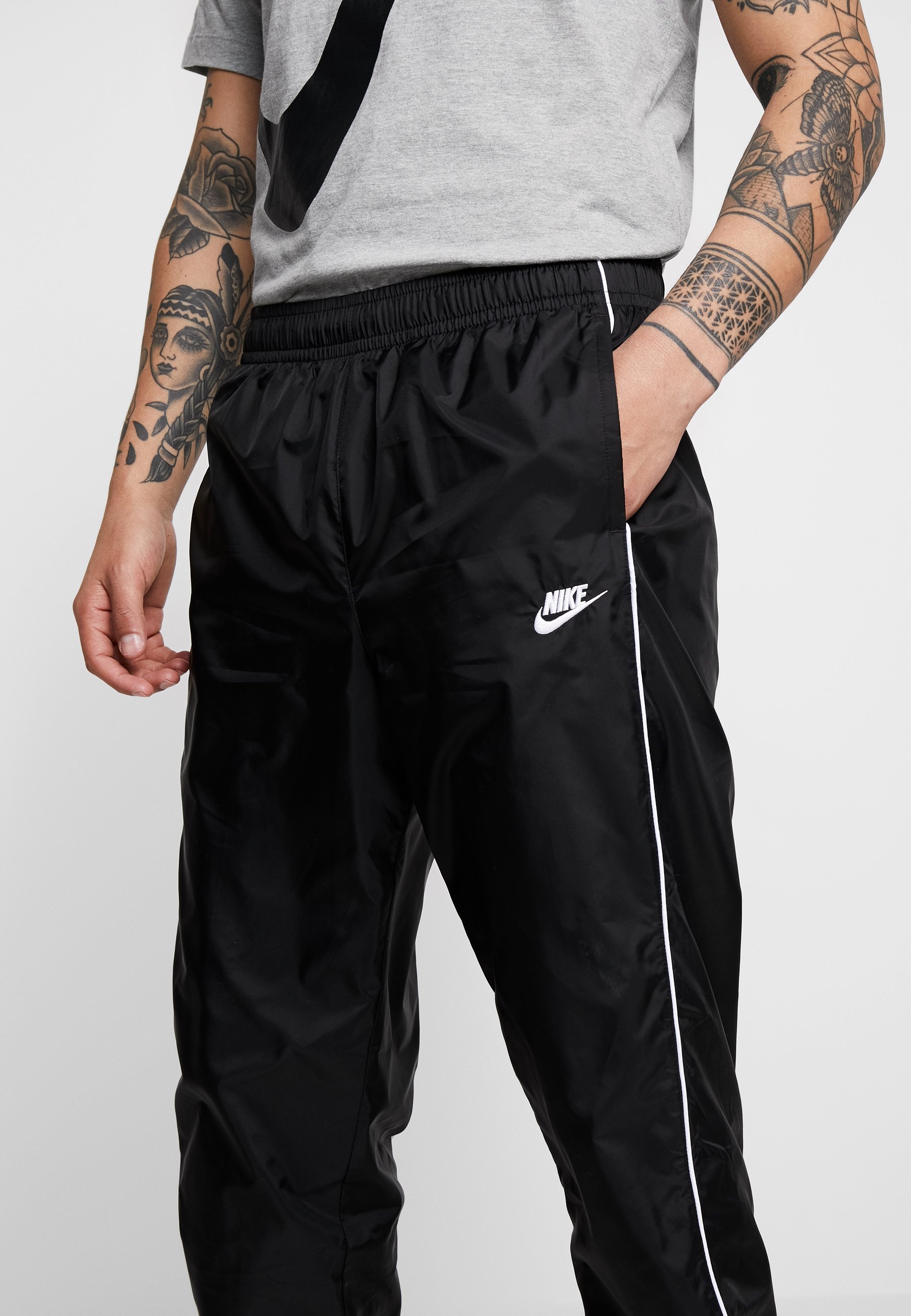 Nike Sportswear SUIT BASIC - Tuta - black/white/nero - Zalando.it