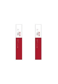 Maybelline New York - LOT DE 2 - ROUGE À LÈVRES SUPERSTAY MATTE INK - Rouge à lèvres liquide - pioneer Image miniature 1