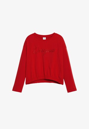 Top dugih rukava - red