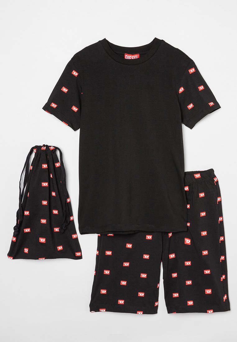 Diesel Pyjama antraciet gemêleerd Diesel Pyjama antraciet gemêleerd