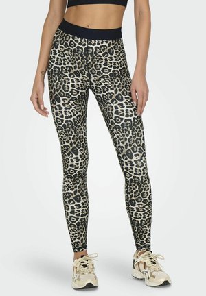 ONPGIL LEO SKINNY FIT - Tights - black