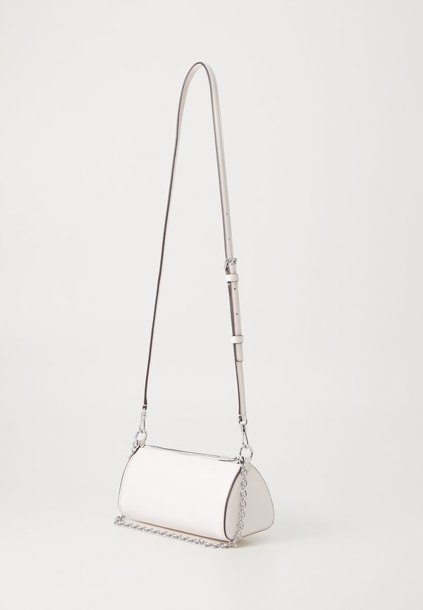 LABEL SMOOTH POCHETTE - Handbag - parchment3