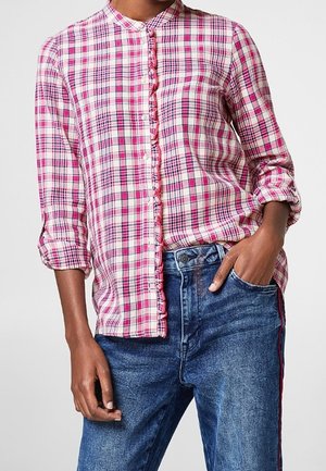 Overhemdblouse - pink