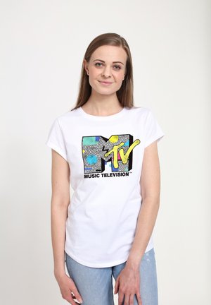 Henry Tiger 90S MTV - T-shirts print - white