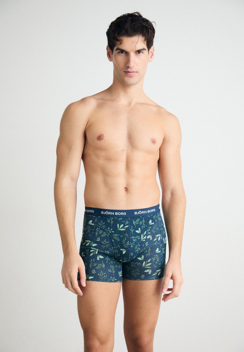 Björn Borg - 3 PACK - Trunks - blue/turquoise, Enlarge