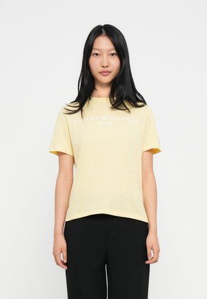 LOGO - Triko s potiskem - zesty yellow