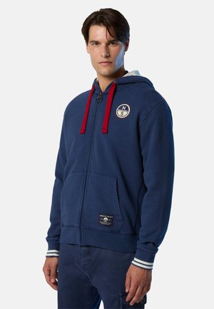 ARCHIVAL  - Zip-up sweatshirt - navy blue