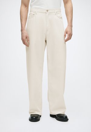 Samsøe Samsøe TIMOTHY - Wide leg - soft natural