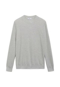 Mango MICROSTRUCTURED - Trui - grey