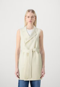 VILA VIJUICE BELT WAISTCOAT - Brezrokavnik - birch