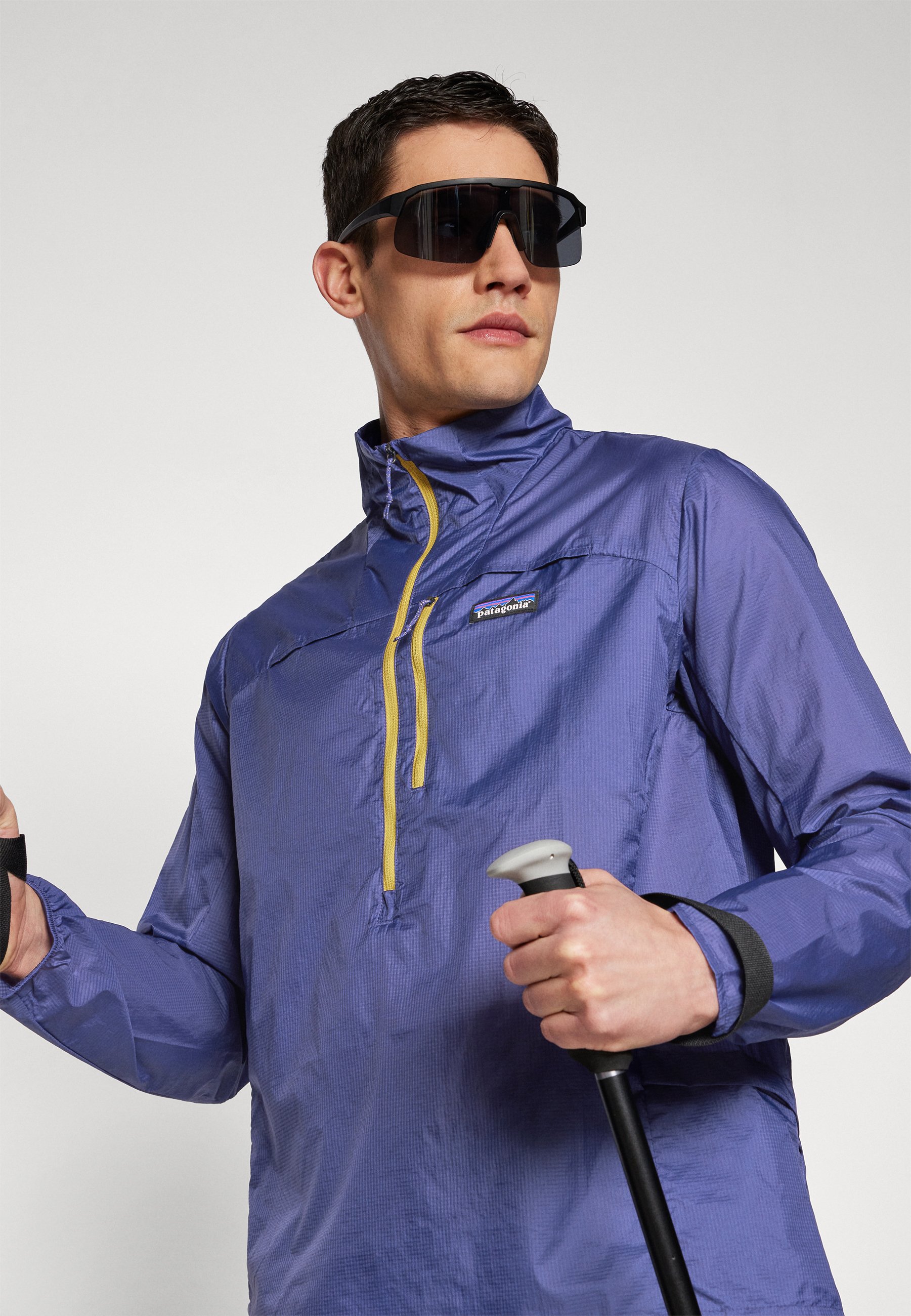 Patagonia HOUDINI STASH 1/2 ZIP - Windbreaker - solstice purple