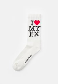 EX MARKS THE SPOT UNISEX - Ponožky - off-white