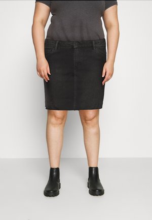 Jupe en jean - black