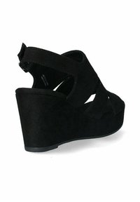 Refresh Sandali con plateau - nero