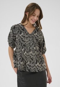 Culture Broderie Anglaise - Palaidinė - black whitecap