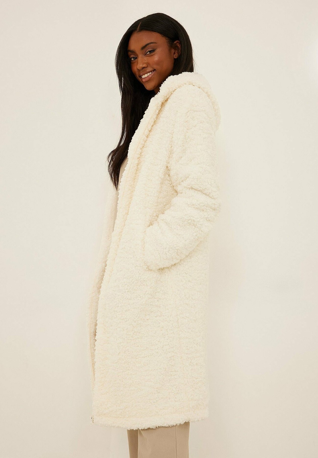 nude puffer jacket