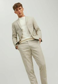 Jack & Jones PREMIUM JPRRIVIERA ciemnozielony melanż