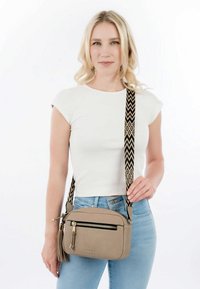 Tamaris CARISSA - Cross body bag - taupe