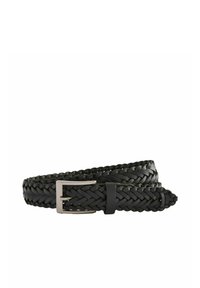 REGULAR FIT - Cintura intrecciata - black