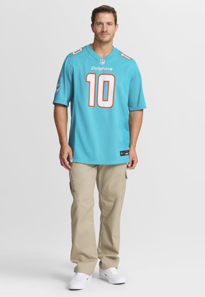 Nike Performance, NFL MIAMI DOLPHINS TYREEK HILL 10 HOME JERSEY - Спортна тениска - turbo green gt