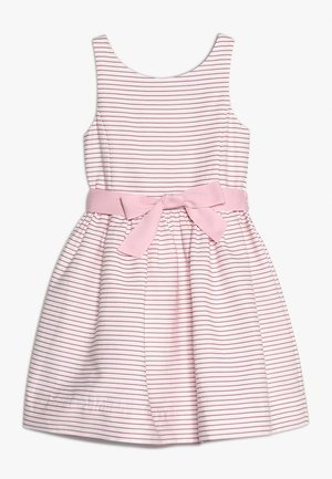 OTTOMAN STRIPE DRESS - Koktejlové šaty / šaty na párty - pink/white