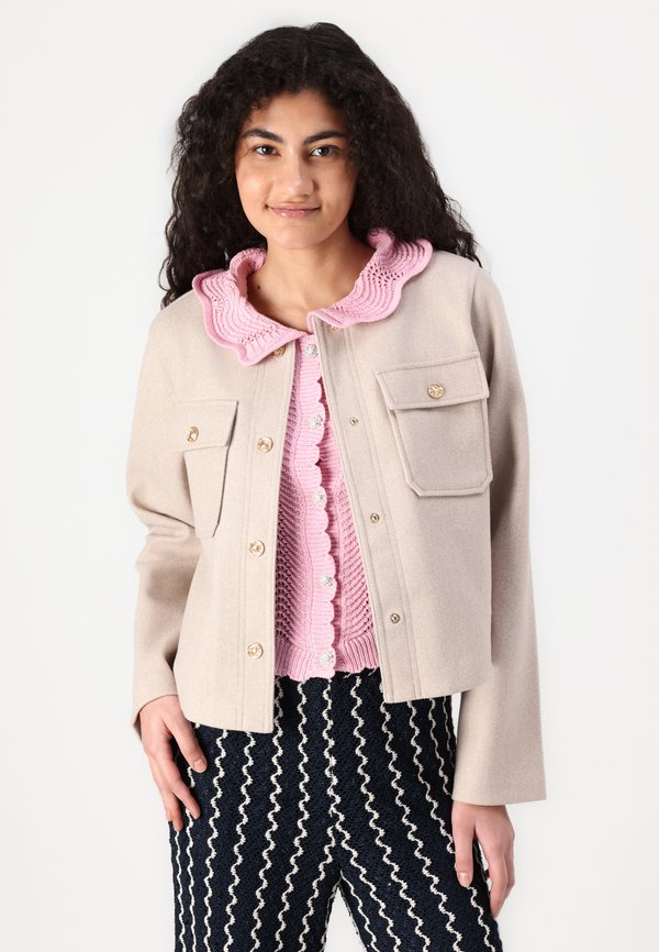 VISOLO O NECK  - Summer jacket - natural melange4