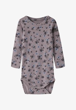Name it, ROMPER PRINTED - Body - purple dove