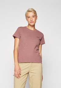 Patagonia LOGO RESPONSIBILI-TEE - Marškinėliai su spaudiniu - dulse mauve
